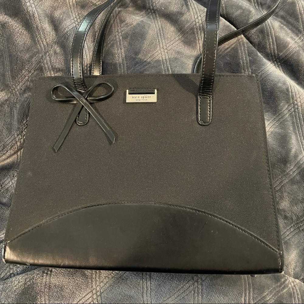 Vintage Kate Spade Box Style Purse - Pink Lining